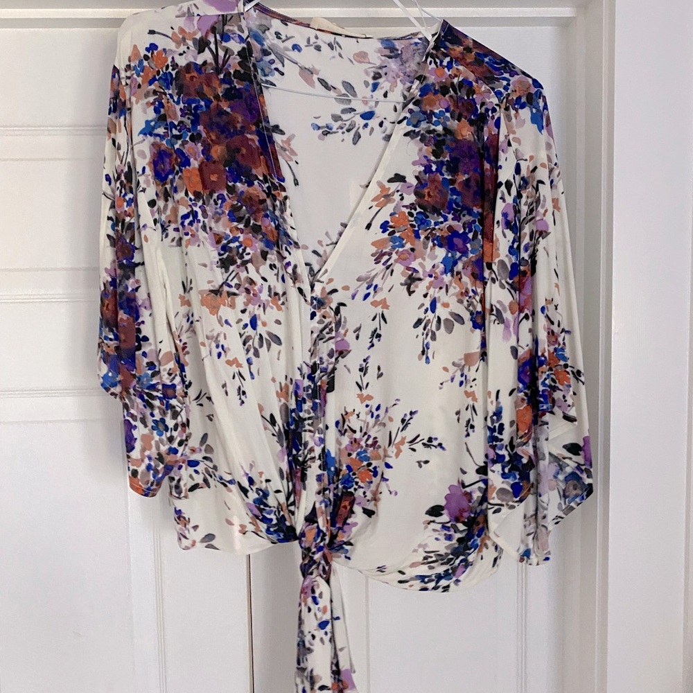 NWT Vici Dolls Tie-Front Top